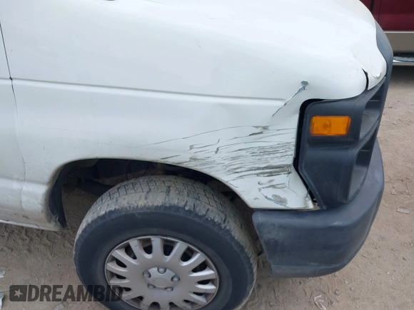 2013 Ford Econoline Cargo Commercial with VIN 1FTNE2EW3DDA65407, listed as a IAAI auction lot 42032437 with 343,429 mi miles and . Bid and sale history available at DreamBid. Image 6.