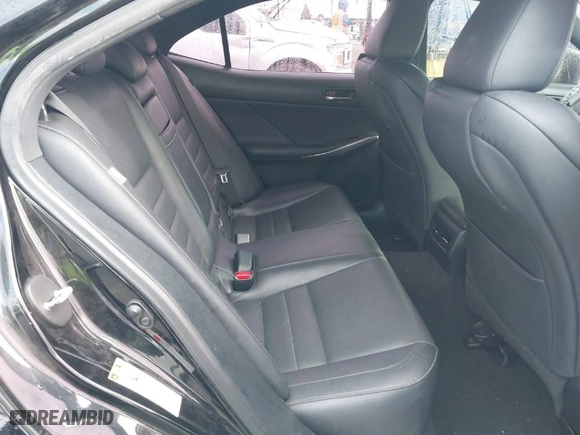 2015 Lexus IS 250 with VIN JTHBF1D23F5074760, listed as a IAAI auction lot 41752238 with 183943 miles. Bid and sale history available at carsss.com. Image 8.