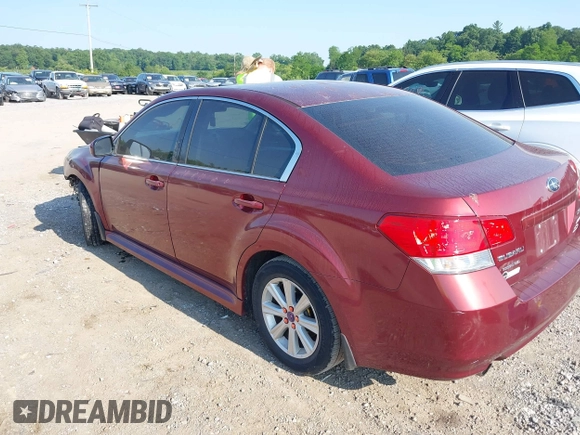 2011 Subaru Legacy Premium with VIN 4S3BMBC65B3264888, listed as a IAAI auction lot 42416423 with 69,642 mi miles and . Bid and sale history available at DreamBid. Image 3.