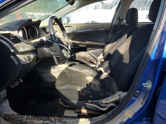 2017 Mitsubishi Lancer ES with VIN JA32U2FUXHU004417, listed as a Copart auction lot 73875274 with 100,562 mi miles and Salvage Title. Bid and sale history available at DreamBid. Image 7.