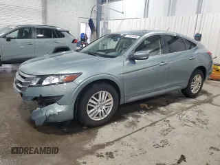 2012 Honda Crosstour EX-L with VIN 5J6TF3H53CL005509, listed as a Copart auction lot 47073695 with 110,186 mi miles and Salvage Title. Bid and sale history available at carsss.com. Image 1.