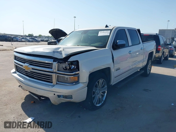 2014 Chevrolet Silverado 1500 High Country with VIN 3GCUKTEC4EG409072, listed as a IAAI auction lot 41986843 with 124,058 mi miles. Bid and sale history available at carsss.com. Image 2.