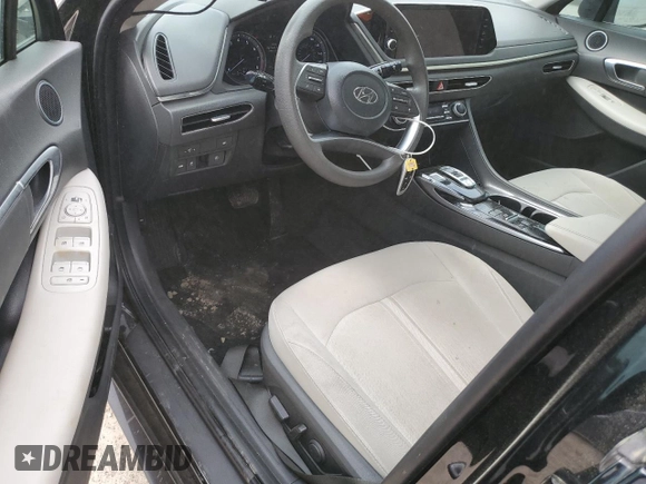 2023 Hyundai Sonata SEL with VIN KMHL64JA2PA272544, listed as a Copart auction lot 49776305 with 82,469 mi miles and Salvage Title. Bid and sale history available at DreamBid. Image 8.