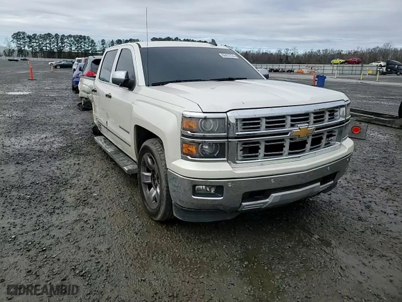 2015 Chevrolet Silverado 1500 LTZ with VIN 3GCUKSEJ5FG363665, listed as a Copart auction lot 86437574 with 122,824 mi miles and Salvage Title. Bid and sale history available at carsss.com. Image 10.
