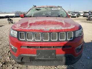 2019 Jeep Compass Altitude with VIN 3C4NJCBB7KT658195, listed as a Copart auction lot 48542205 with 71,134 mi miles and Salvage Title. Bid and sale history available at carsss.com. Image 5.