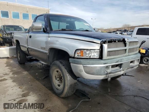 1995 Dodge 2500 with VIN 1B7KF26CXSS250602, listed as a Copart auction lot 87487014 with 272,183 mi miles and Salvage Title. Bid and sale history available at carsss.com. Image 4.