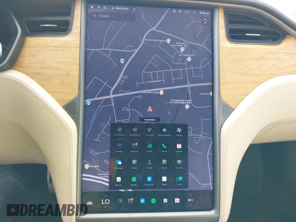 2020 Tesla Model S Long Range with VIN 5YJSA1E25LF396213, listed as a IAAI auction lot 42383231 with 73,125 mi miles and . Bid and sale history available at DreamBid. Image 18.