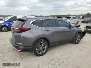 2021 Honda CR-V EX-L with VIN 7FARW1H81ME021537, listed as a Copart auction lot 48305605 with 32,145 mi miles and Salvage Title. Bid and sale history available at carsss.com. Image 3.