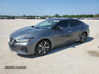 2019 Nissan Maxima SR with VIN 1N4AA6AV0KC364778, listed as a Copart auction lot 62400964 with 81,869 mi miles and Salvage Title. Bid and sale history available at DreamBid. Image 1.