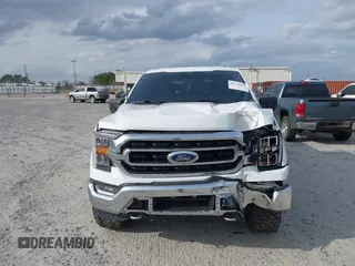 2021 Ford F-150 XL with VIN 1FTEW1EP8MKE37660, listed as a IAAI auction lot 41724059 with 45,596 mi miles. Bid and sale history available at carsss.com. Image 12.