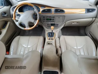 2001 Jaguar S-Type with VIN SAJDA01P21GM04051, listed as a Copart auction lot 46668745 with 81,765 mi miles and Salvage Title. Bid and sale history available at DreamBid. Image 8.