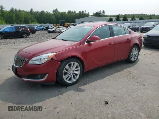 2015 Buick Regal Premium I with VIN 2G4GP5EXXF9107113, listed as a Copart auction lot 58530735 with 90,323 mi miles and Clean title. Bid and sale history available at DreamBid. Image 1.