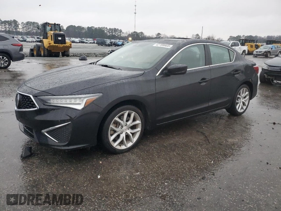 2021 Acura ILX with VIN 19UDE2F33MA004402, listed as a Copart auction lot 42708665 with 37,128 mi miles and Salvage title. Bid and sale history available at DreamBid. Image 1.