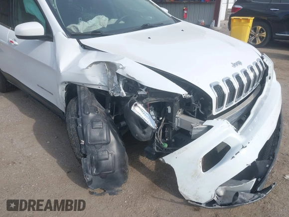 2017 Jeep Cherokee Latitude with VIN 1C4PJMCS3HD235562, listed as a IAAI auction lot 42203685 with 61,055 mi miles and . Bid and sale history available at DreamBid. Image 6.