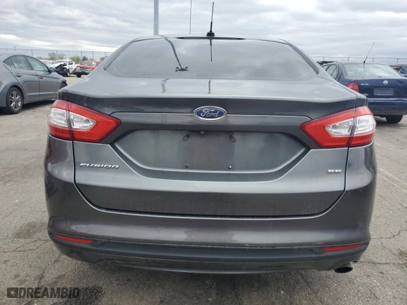 2015 Ford Fusion SE with VIN 1FA6P0H74F5117153, listed as a Copart auction lot 53137965 with 148,052 mi miles and Salvage Title. Bid and sale history available at carsss.com. Image 6.