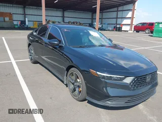 2024 Honda Accord Sport with VIN 1HGCY2F58RA009963, listed as a IAAI auction lot 42446433 with 28,689 mi miles and . Bid and sale history available at DreamBid. Image 1.