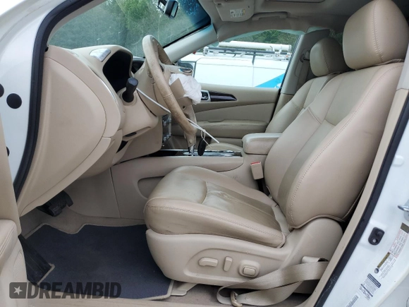 2015 Nissan Pathfinder SL with VIN 5N1AR2MN2FC677002, listed as a Copart auction lot 55322355 with Not provided miles and Salvage title. Bid and sale history available at DreamBid. Image 7.