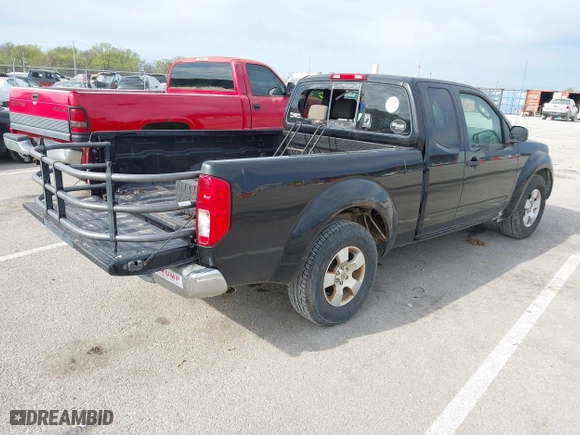 2007 Nissan Frontier XE with VIN 1N6BD06T37C459222, listed as a IAAI auction lot 41977585 with 198,703 mi miles. Bid and sale history available at carsss.com. Image 4.