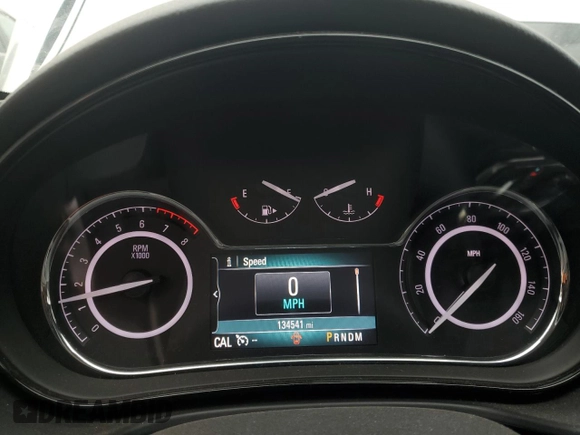 2016 Buick Regal with VIN 2G4GK5EXXG9166694, listed as a Copart auction lot 72733074 with 134,541 mi miles and Clean Title. Bid and sale history available at carsss.com. Image 9.