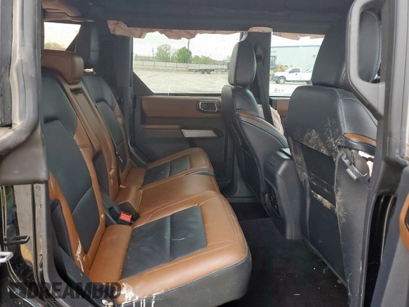 2022 Ford Bronco with VIN 1FMDE5DH1NLB77321, listed as a Copart auction lot 51923395 with 27,016 mi miles and Salvage Title. Bid and sale history available at carsss.com. Image 11.