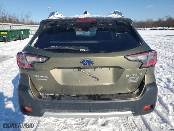 2024 Subaru Outback Touring with VIN 4S4BTAPC9R3142201, listed as a Copart auction lot 89258685 with 22,700 mi miles and Salvage Title. Bid and sale history available at carsss.com. Image 6.