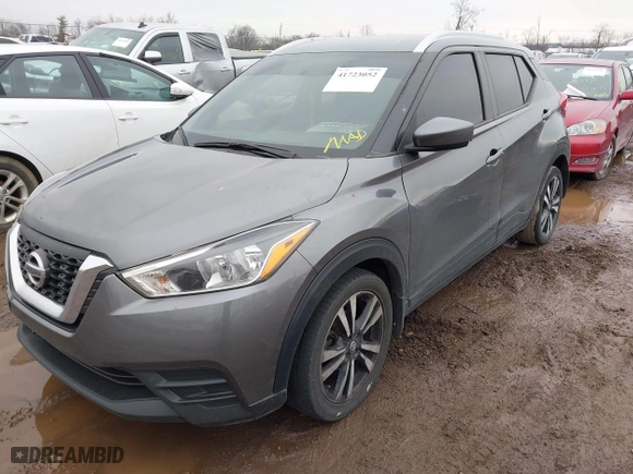 2018 Nissan Kicks SV with VIN 3N1CP5CU9JL541141, listed as a IAAI auction lot 41723052 with 164,461 mi miles. Bid and sale history available at carsss.com. Image 23.