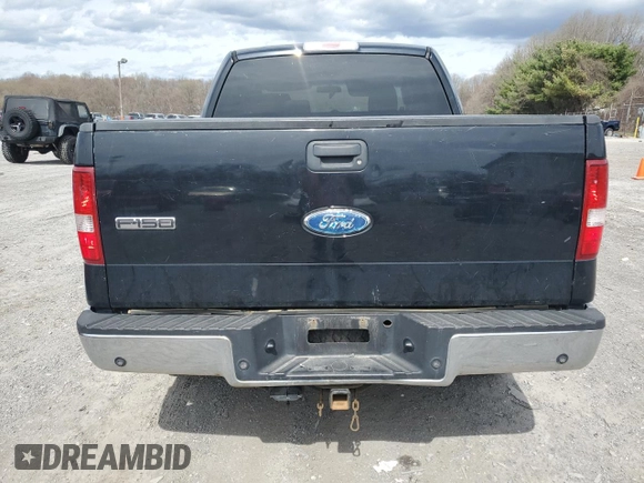 2008 Ford F-150 XL with VIN 1FTRW14W58FA51271, listed as a Copart auction lot 50813415 with 190,108 mi miles and Clean title. Bid and sale history available at DreamBid. Image 6.