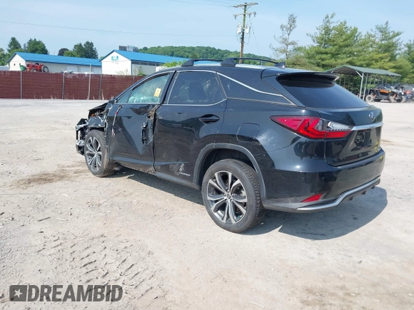 2020 Lexus RX 450h с VIN 2T2HGMDA6LC055972, выставлен на аукционе IAAI как лот 42482667 с пробегом 87 987 миль миль и . История ставок и продаж доступна на DreamBid. Изображение 3.