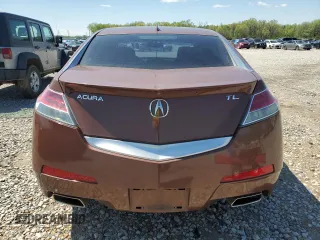 2009 Acura TL Tech with VIN 19UUA86519A003840, listed as a Copart auction lot 52365865 with 256,973 mi miles and Clean Title. Bid and sale history available at carsss.com. Image 6.