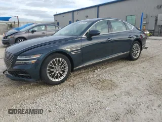2021 Genesis G80 2.5T z VIN KMTGB4SC1MU046668, wystawiony jako Copart lot #80721944 z przebiegiem 27 999 mil mil oraz Nie do naprawy. Historia ofert i sprzedaży dostępna na DreamBid. Obrazek 1.