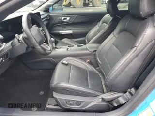 2024 Ford Mustang EcoBoost with VIN 1FAGP8UH8R5114617, listed as a Copart auction lot 53838905 with 0 mi miles and Salvage Title. Bid and sale history available at carsss.com. Image 7.