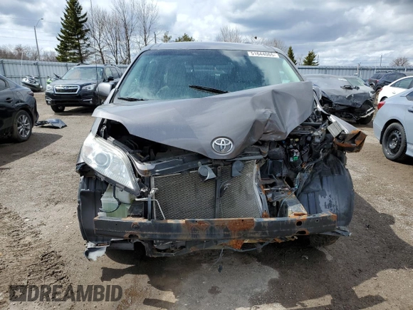 2011 Toyota Sienna with VIN 5TDZK3DC4BS081429, listed as a Copart auction lot 51644065 with 0 mi miles and Salvage Title. Bid and sale history available at carsss.com. Image 5.