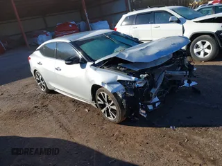 2017 Nissan Maxima SV with VIN 1N4AA6AP4HC423065, listed as a IAAI auction lot 41261087 with 86,785 mi miles and . Bid and sale history available at DreamBid. Image 1.