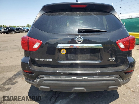 2019 Nissan Pathfinder SV with VIN 5N1DR2MM1KC576581, listed as a Copart auction lot 62909385 with 103,195 mi miles and Clean title. Bid and sale history available at DreamBid. Image 6.