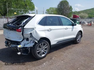 2022 Ford Edge Titanium with VIN 2FMPK4K93NBA83873, listed as a IAAI auction lot 42161317 with 15,780 mi miles. Bid and sale history available at carsss.com. Image 4.
