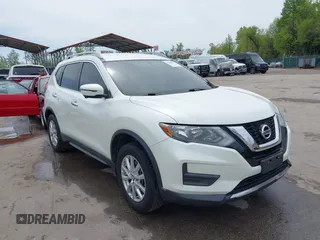 2017 Nissan Rogue S with VIN 5N1AT2MM3HC794051, listed as a IAAI auction lot 42063921 with 129,586 mi miles and . Bid and sale history available at DreamBid. Image 1.