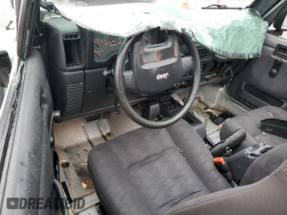 2004 Jeep Wrangler Sport with VIN 1J4FA49S64P767393, listed as a Copart auction lot 51662605 with 165,942 mi miles and Salvage Title. Bid and sale history available at carsss.com. Image 8.