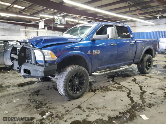 2015 Ram 2500 Laramie with VIN 3C6UR5FL2FG582524, listed as a Copart auction lot 45217265 with 203,285 mi miles and Salvage Title. Bid and sale history available at carsss.com. Image 1.