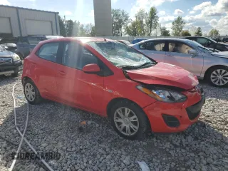 2013 Mazda 2 Sport with VIN JM1DE1KZ1D0155800, listed as a Copart auction lot 72544204 with 164,410 mi miles and Clean Title. Bid and sale history available at DreamBid. Image 4.