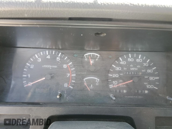 1993 Nissan Frontier SE with VIN 1N6HD16Y9PC430786, listed as a Copart auction lot 56333545 with 262,505 mi miles and Salvage title. Bid and sale history available at DreamBid. Image 9.