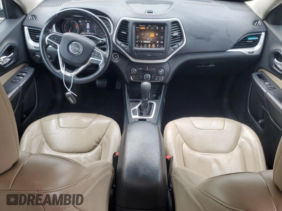 2016 Jeep Cherokee Limited z VIN 1C4PJLDB8GW287362, wystawiony jako Copart lot #55619875 z przebiegiem 147 021 mil mil oraz Nie do naprawy • Non repairable. Historia ofert i sprzedaży dostępna na DreamBid. Obrazek 8.