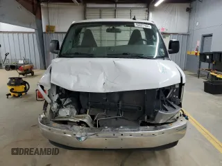 2019 Chevrolet Express Commercial with VIN 1GB0GRFG9K1192508, listed as a Copart auction lot 80027454 with 131,617 mi miles and Salvage Title. Bid and sale history available at carsss.com. Image 5.