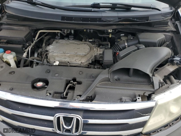2013 Honda Odyssey EX with VIN 5FNRL5H43DB051650, listed as a Copart auction lot 50353545 with 136,693 mi miles and Salvage Title. Bid and sale history available at carsss.com. Image 12.