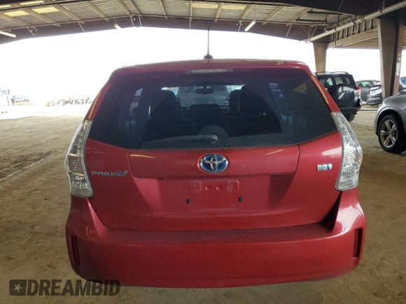 2012 Toyota Prius Two with VIN JTDZN3EU4C3151786, listed as a Copart auction lot 45733625 with 245,024 mi miles and Salvage Title. Bid and sale history available at DreamBid. Image 6.