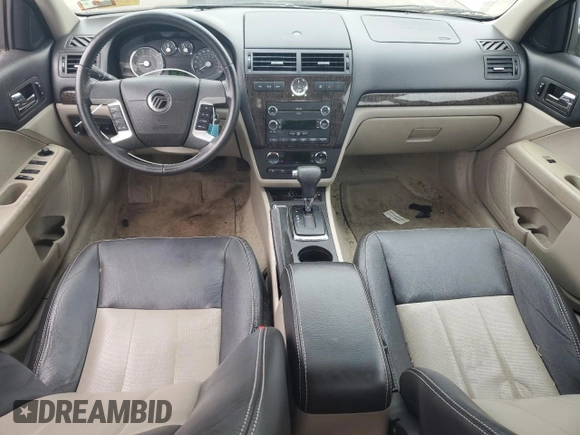 2008 Mercury Milan Premier with VIN 3MEHM02188R643770, listed as a Copart auction lot 71353734 with 58,415 mi miles and Salvage Title. Bid and sale history available at carsss.com. Image 8.