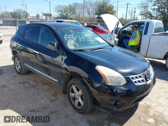 2012 Nissan Rogue S with VIN JN8AS5MT3CW612067, listed as a IAAI auction lot 41656826 with 155,625 mi miles. Bid and sale history available at carsss.com. Image 1.