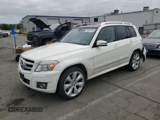 2011 Mercedes-Benz GLK 350 with VIN WDCGG5GB8BF561250, listed as a Copart auction lot 54387585 with 141,182 mi miles and Salvage Title. Bid and sale history available at DreamBid. Image 1.