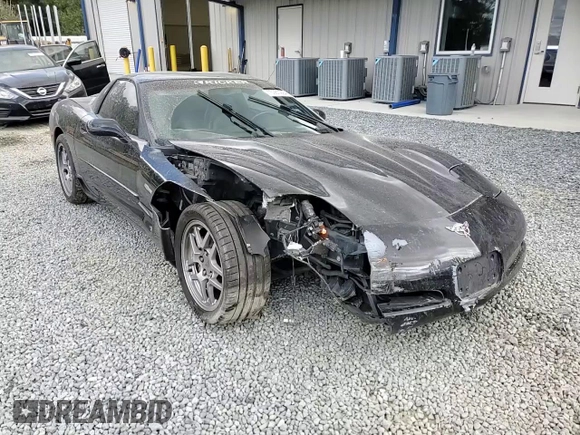 2003 Chevrolet Corvette Z06 with VIN 1G1YY12SX35132165, listed as a Copart auction lot 75960994 with 145,382 mi miles and Salvage Title. Bid and sale history available at carsss.com. Image 11.