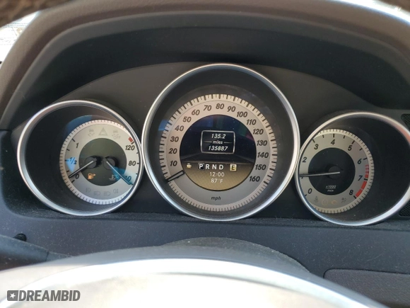 2012 Mercedes-Benz C-Class C 300 Sport with VIN WDDGF8BB8CR192817, listed as a Copart auction lot 67137324 with 135,887 mi miles and Non Repairable. Bid and sale history available at carsss.com. Image 9.