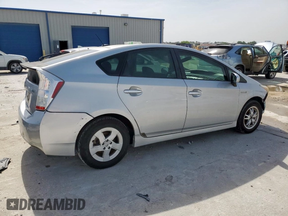 2010 Toyota Prius II with VIN JTDKN3DU4A0109233, listed as a Copart auction lot 57068315 with 216,324 mi miles and Clean Title. Bid and sale history available at DreamBid. Image 3.